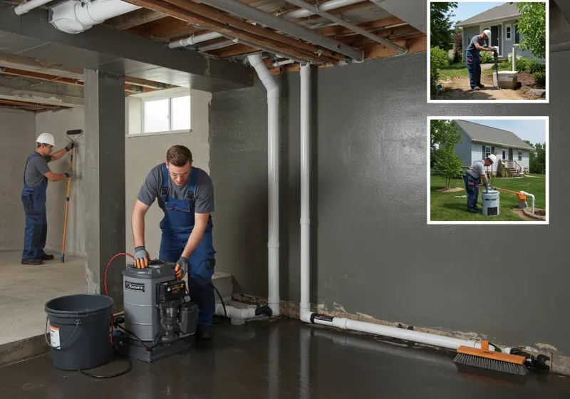 Basement Waterproofing and Flood Prevention process in Lebanon, OH
